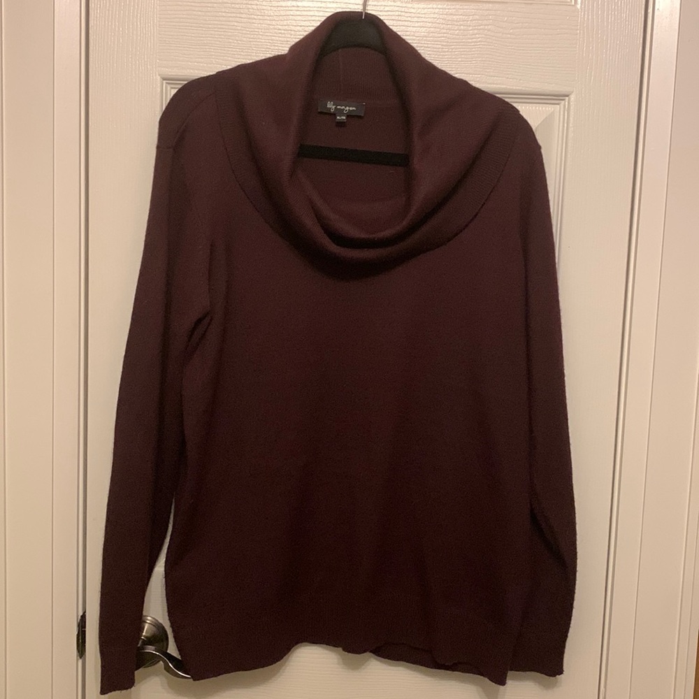 Lily Morgan Cowl Neck Sweater